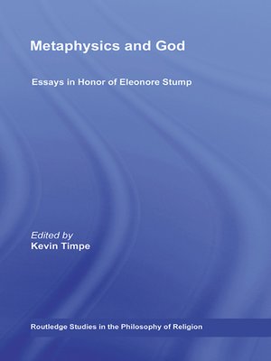 cover image of Metaphysics and God
